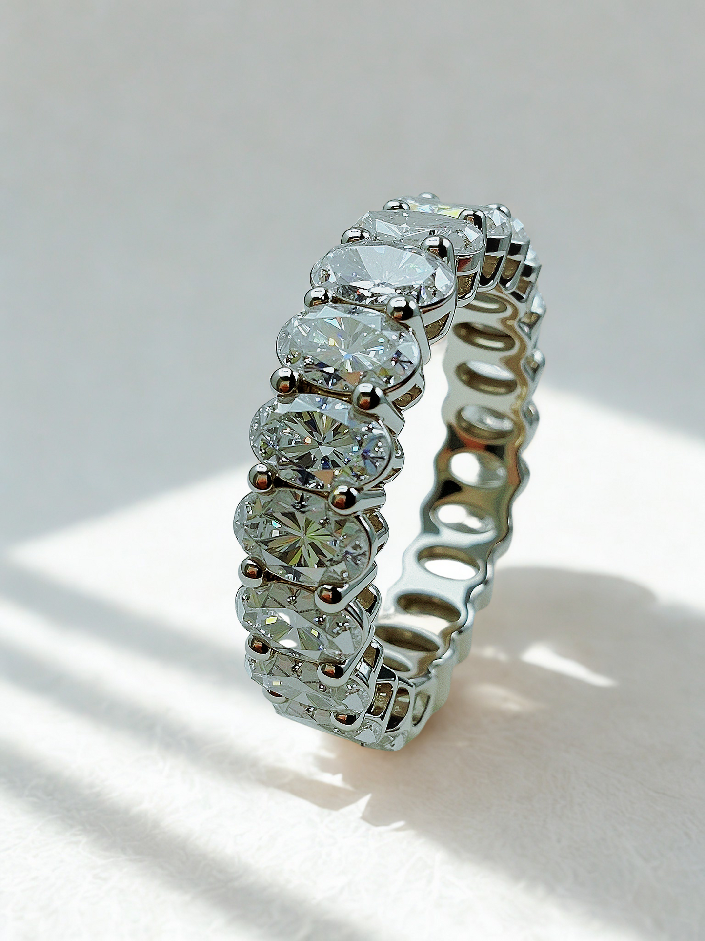 “Light Whisper” Diamonds Ring