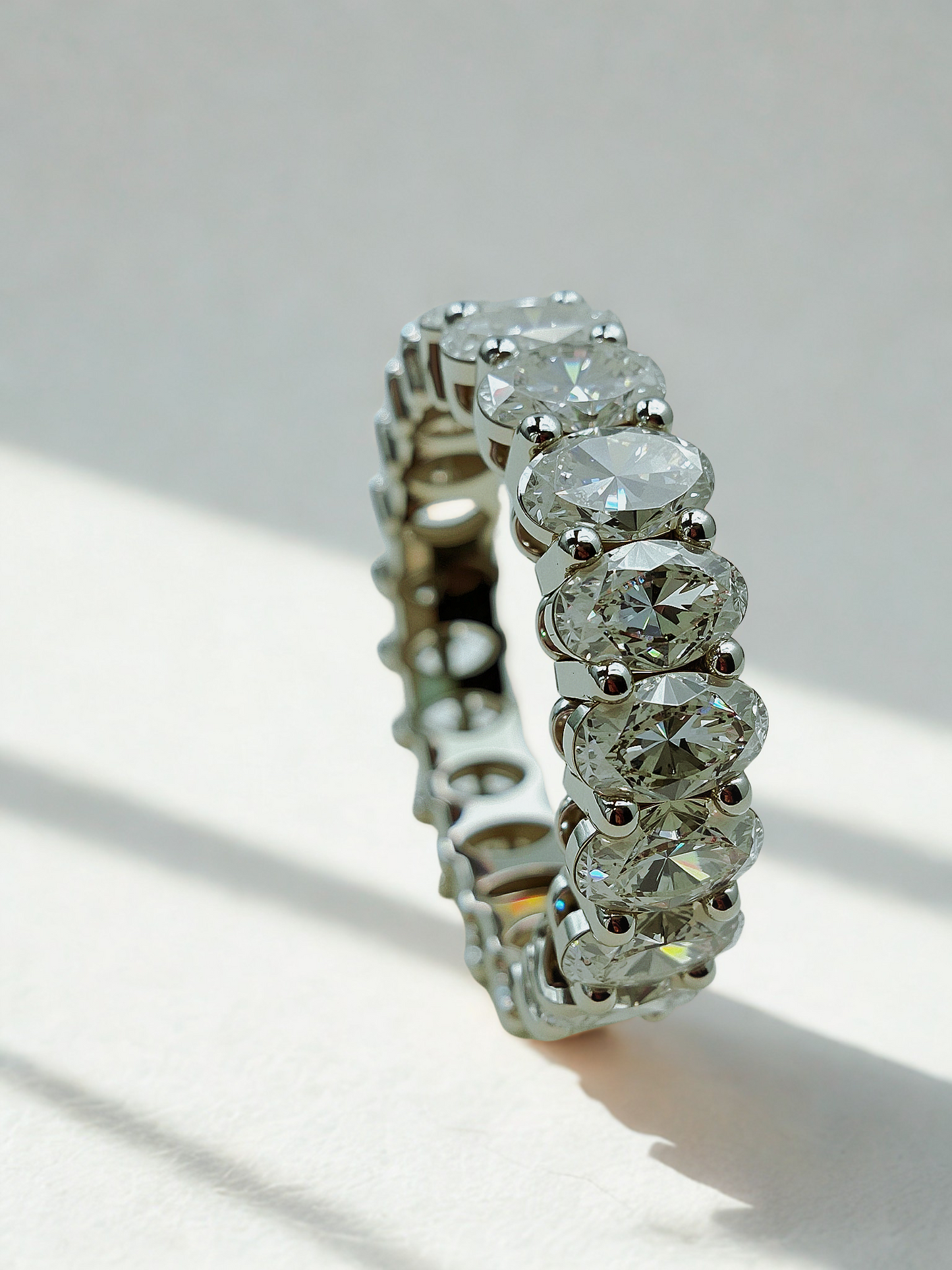 “Light Whisper” Diamonds Ring