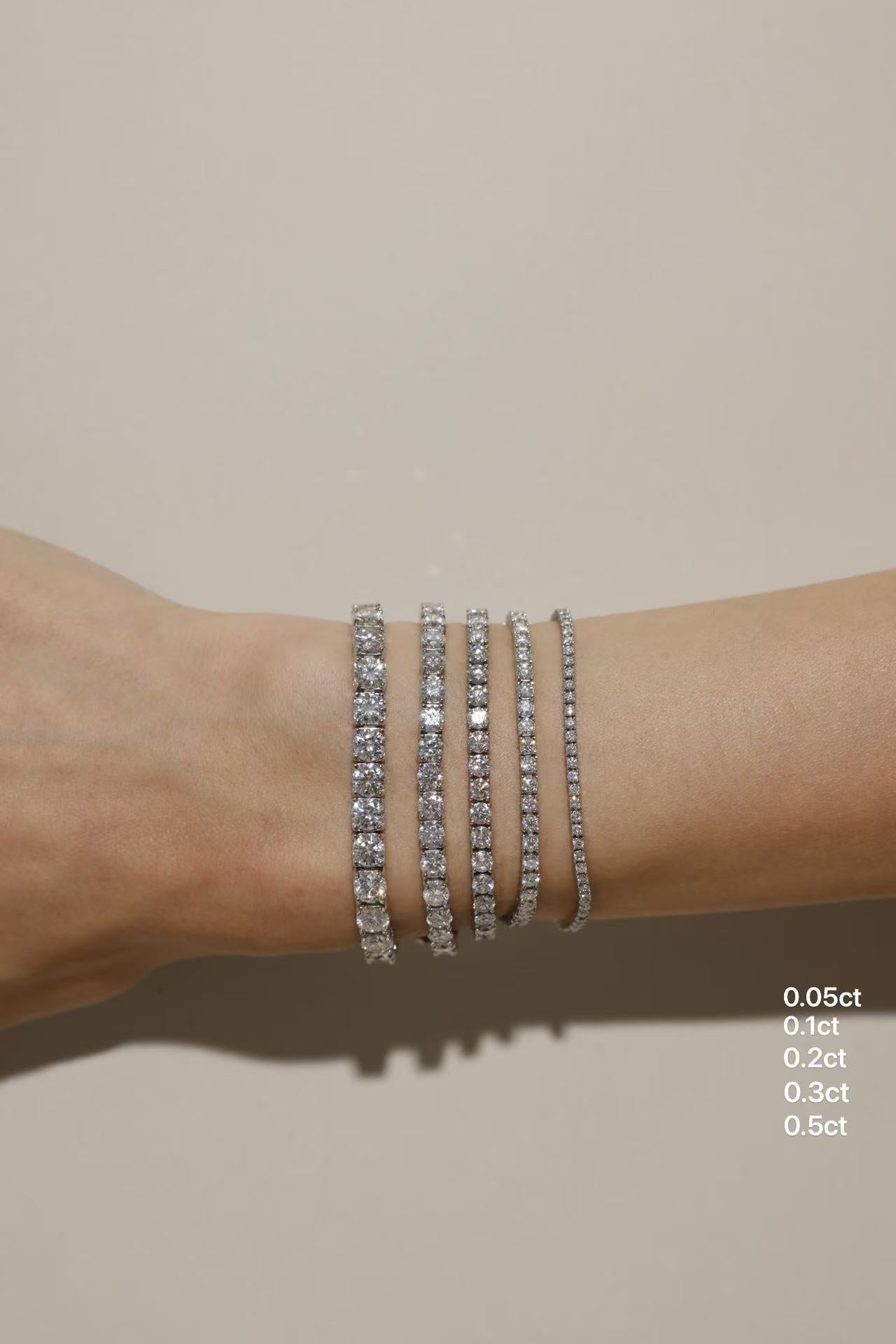 “The Masterpiece” Moissanite Tennis Bracelet