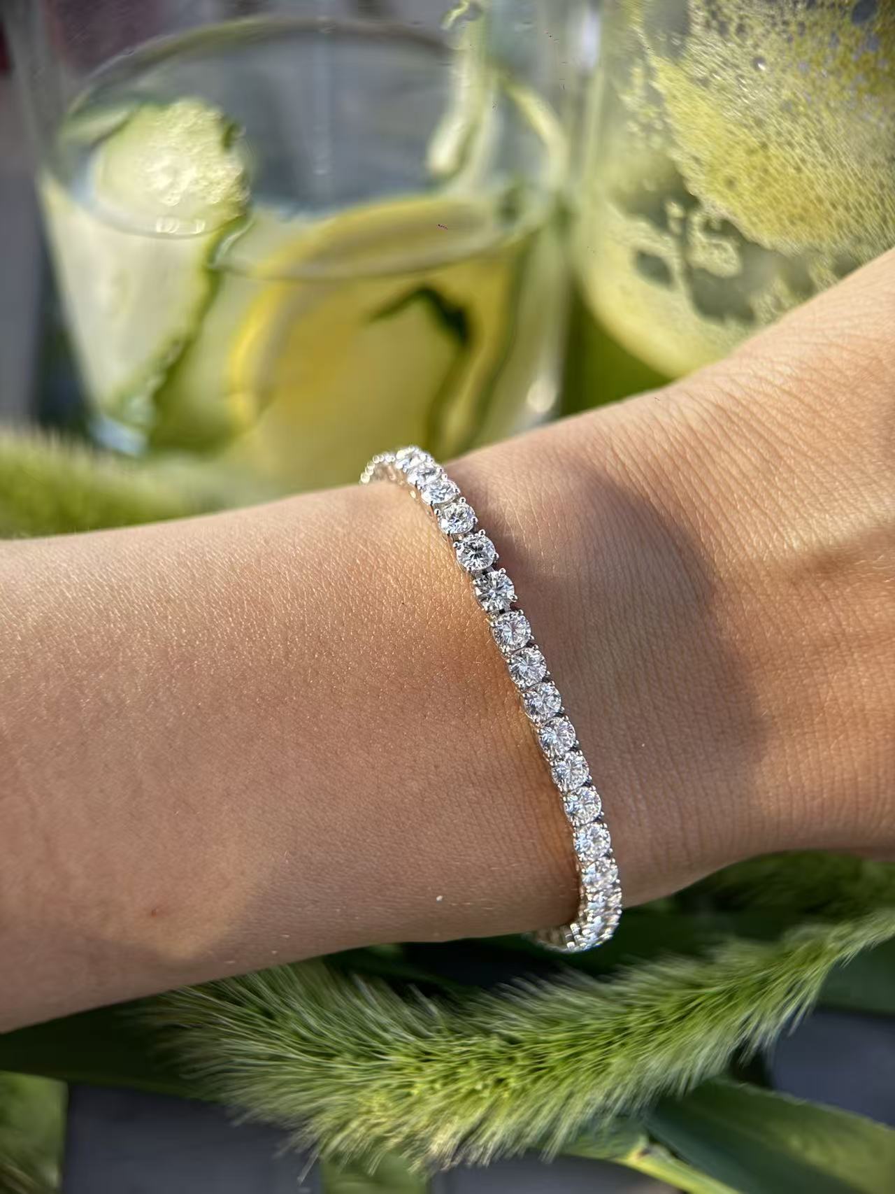 “The Masterpiece” Moissanite Tennis Bracelet
