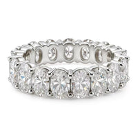 9.0 Carat Oval Lab Diamond Eternity Band