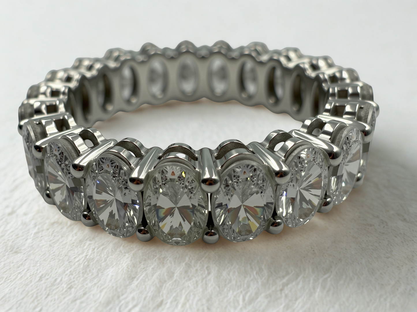 “Light Whisper” Diamonds Ring