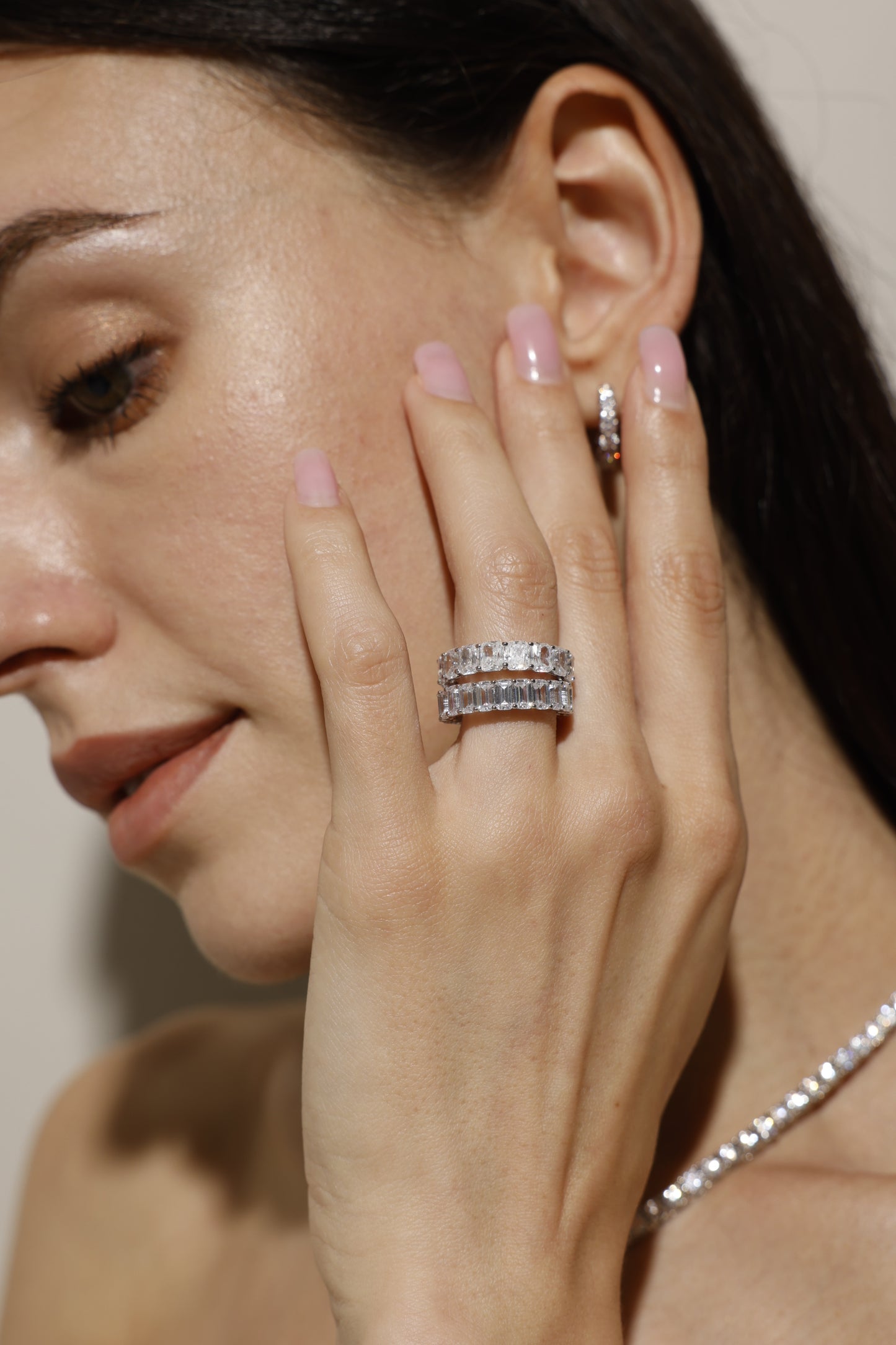 “Quiet Radiance” Diamonds Ring